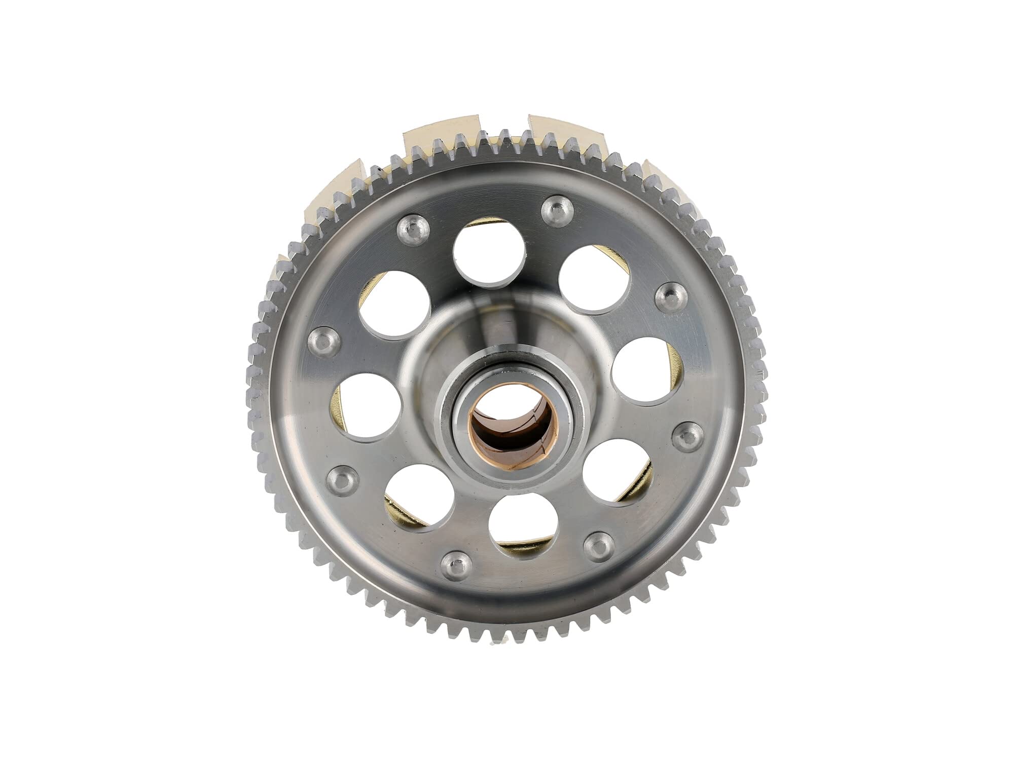 RESO Kupplungszahnrad + Antriebsritzel SET- Sport - 71/23 Zähne - geradeverzahnt, erleichtert, verstärkt, zusätzliche Schmiernut - für leistungsstarke Simson-Motoren - M531 - M743