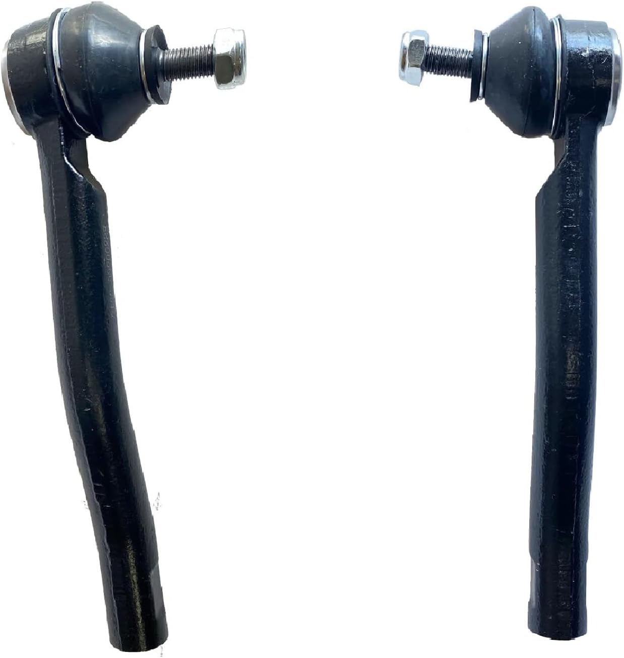 Front Outer and Inner Tie Rod End FITS for Nissan NV200 2013-2021/ Sentra 2013-2019 (2017-2019: 1.8L) / LEAF 2018-2025, Front Inner Outer Tie Rods ES800965 ES800966-4pc Set