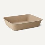 Amazon Basics Boîte à litière pour chats jetables, voyages multi-usages & Boite à la maison, 6-Pack, grand 36.5cm x 46cm