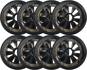 インラインスケート BIGウィール 85A 6個セット 110mm Amazon | 85A 90MM/100MM/110MM インラインスケート用ウィール