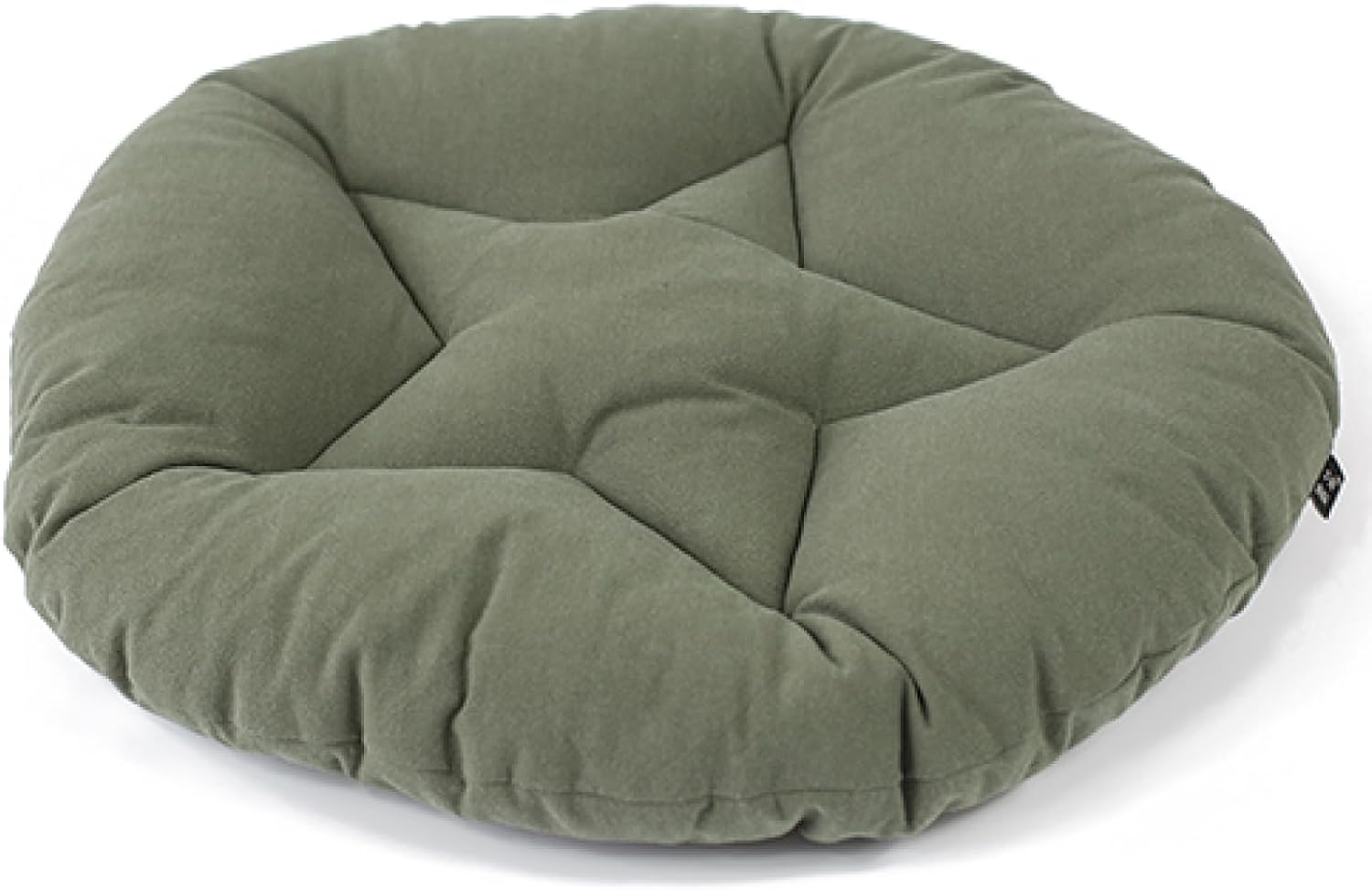 Meditation Floor Pillows Linen Tatami Japanese Futon Thicken Tufted Cotton Seat Cushion Comfort Soft Meditation Cushion(19x 19 Inch, Gray)