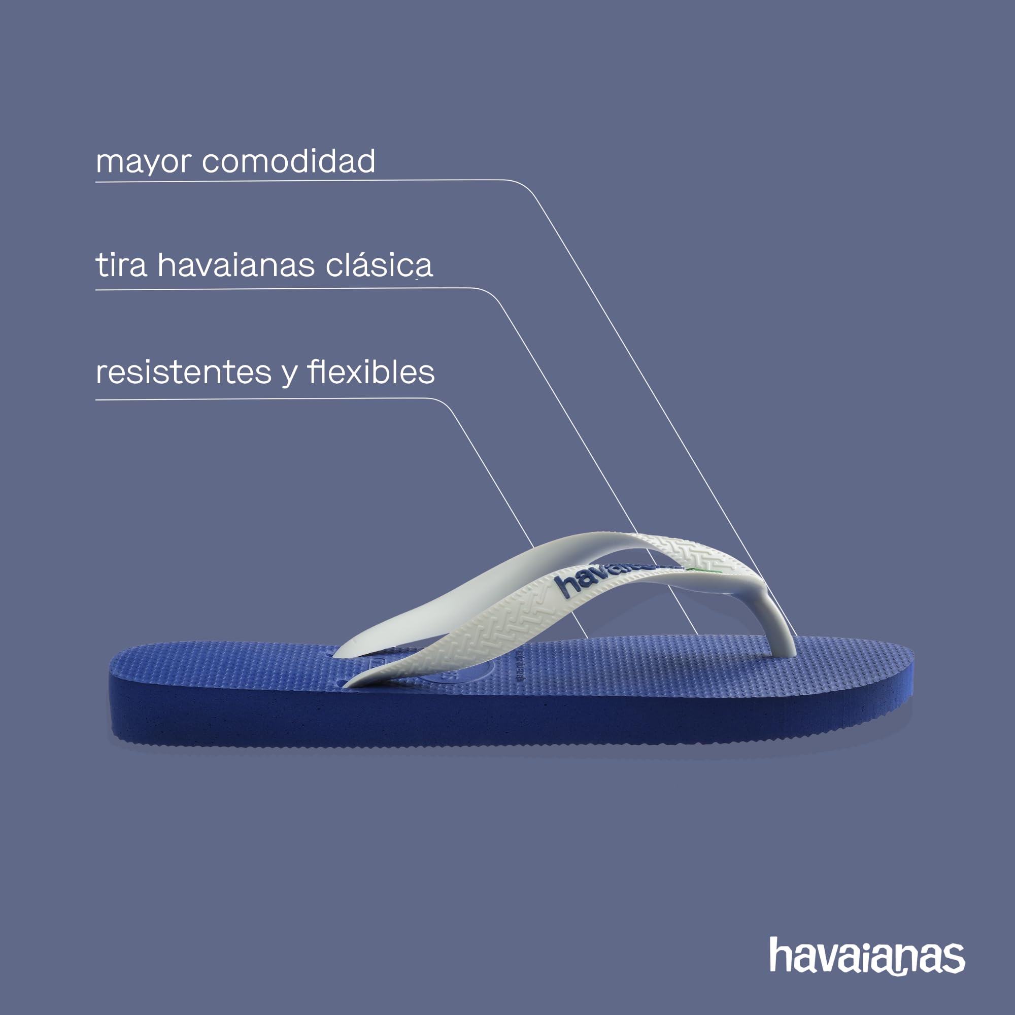 Havaianas Top Brasil Logo Unisex adulto Chanclas