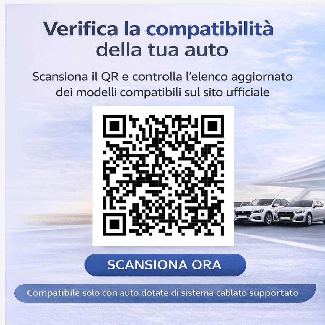 MINI Adattatore CarPlay Wireless per iPhone 2026, Connessione Bluetooth 5.3 Stabile, Wi-Fi 6 Dual Band ad Alta Velocità, USB-A/USB-C, Compatibile iOS 10+