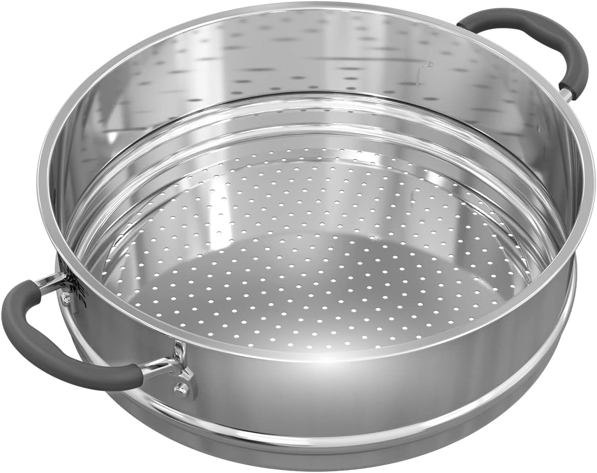 Sunhouse 18/10 Stainless Steel Steamer Insert Pans