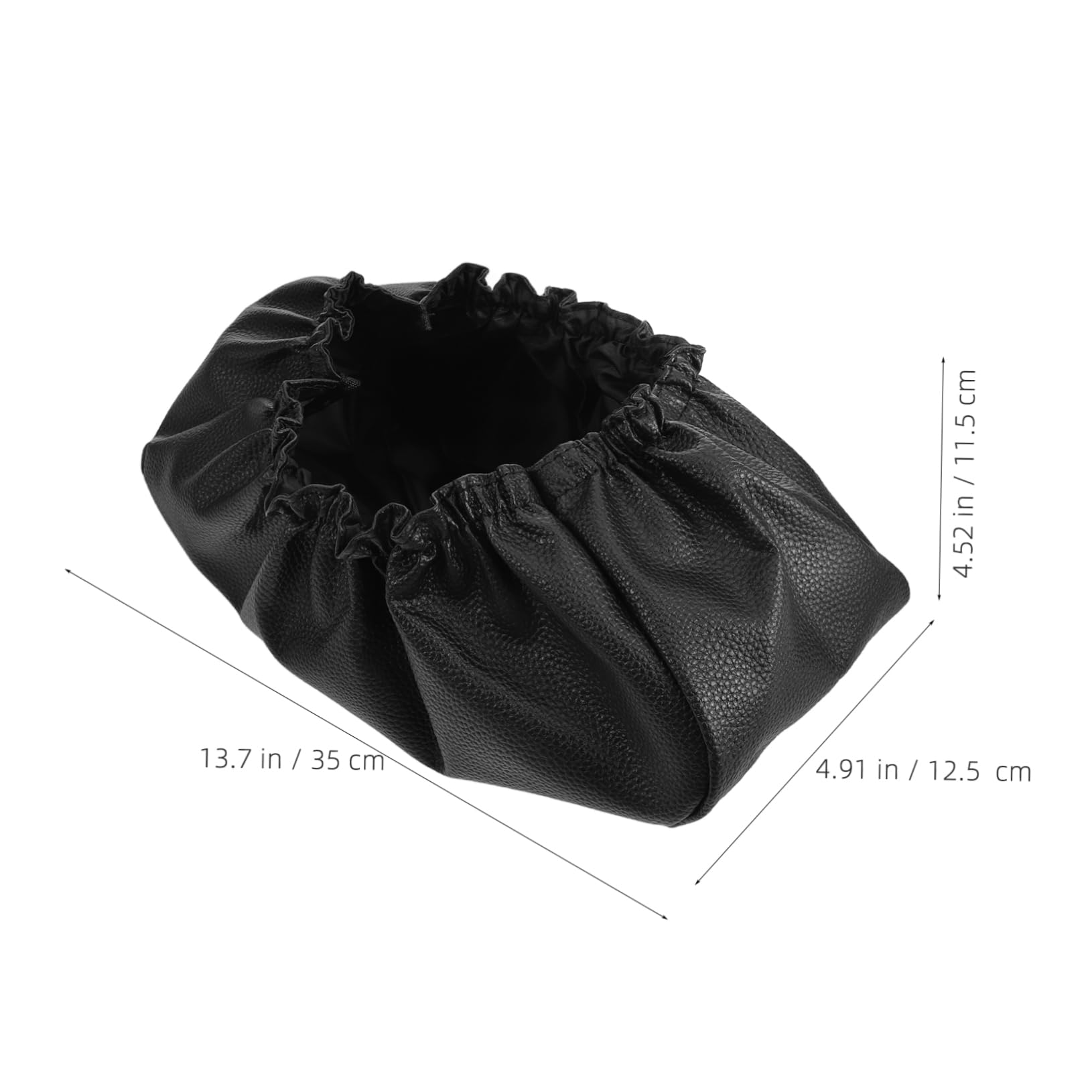 Housse de Protection pour Treuil Électrique, Étanche et Anti-uv, Installation Facile, pour Voiture, en Polyester et Simili Cuir Noir