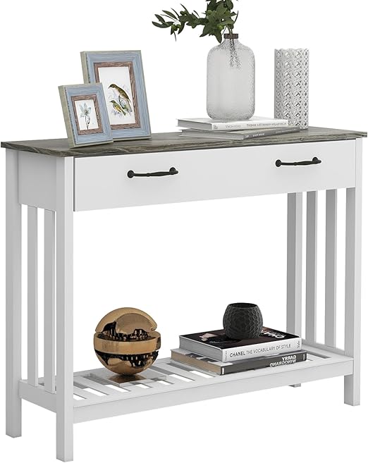 TaoHFE Foyer Tables for Entryway, Farmhouse Console Table