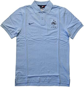 Amazon Nike 13 14 フランス代表 オーセンティック Gsポロ アイスブルー インポートs Nike ナイキ スポーツ アウトドア
