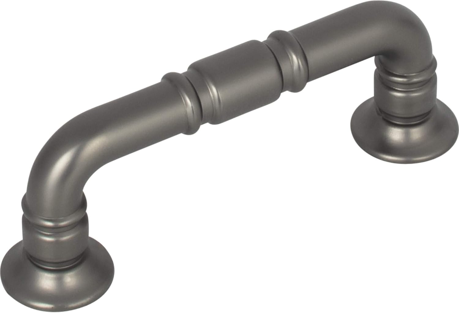 Top Knobs TK1001BLK Top Knobs TK1001 Kent 3 Inch Center to Center Handle Cabinet Pull