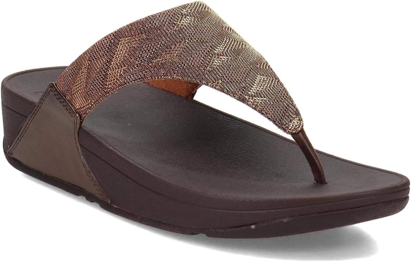FitFlop Women's Lulu Glitz Toe-Post Sandal - Image 3