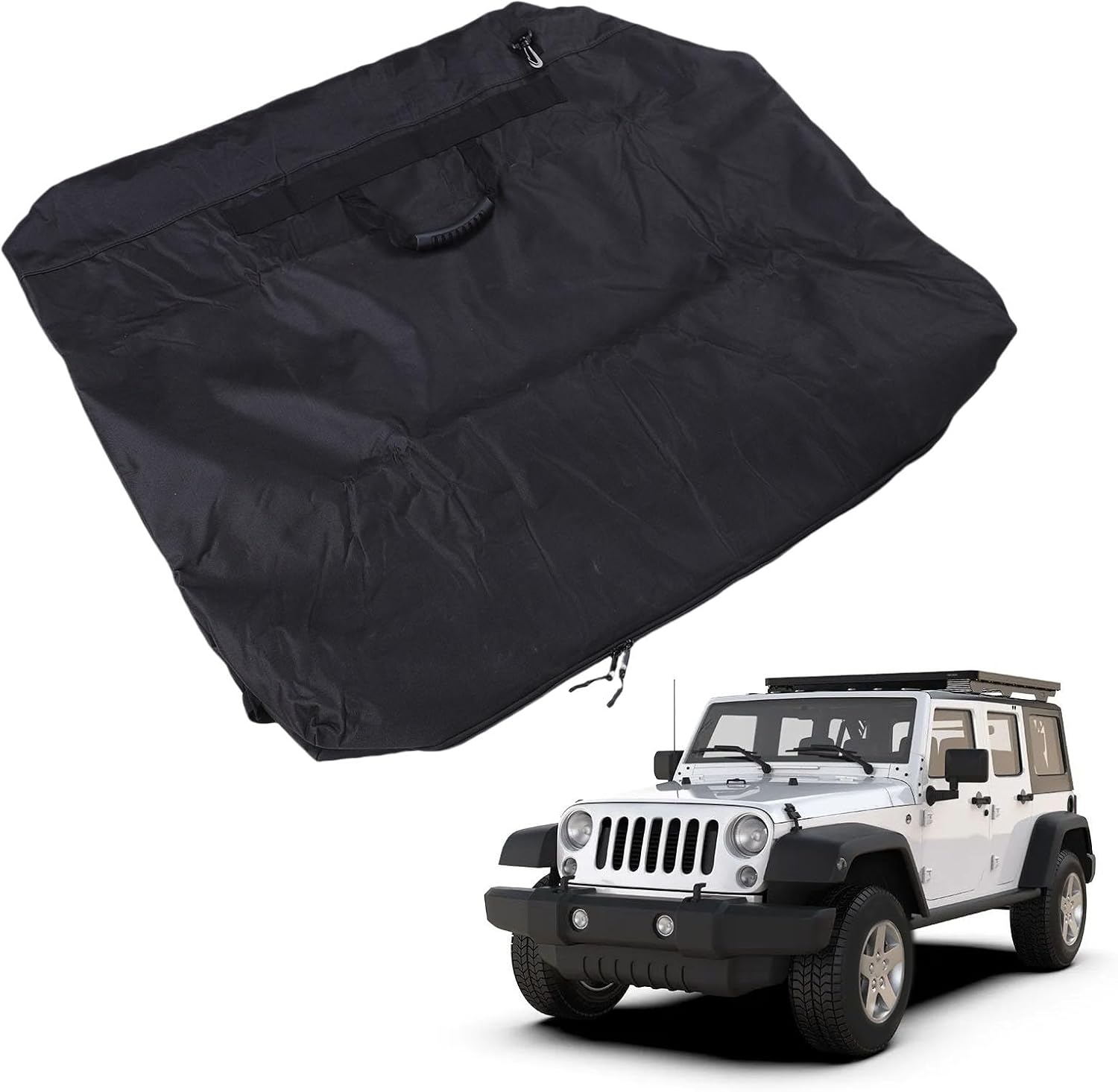 Hard Top Storage Bag Waterproofing Hardtop Roof Panel Storage Case Replacement for JK JKU JL JLU Sports Sahara