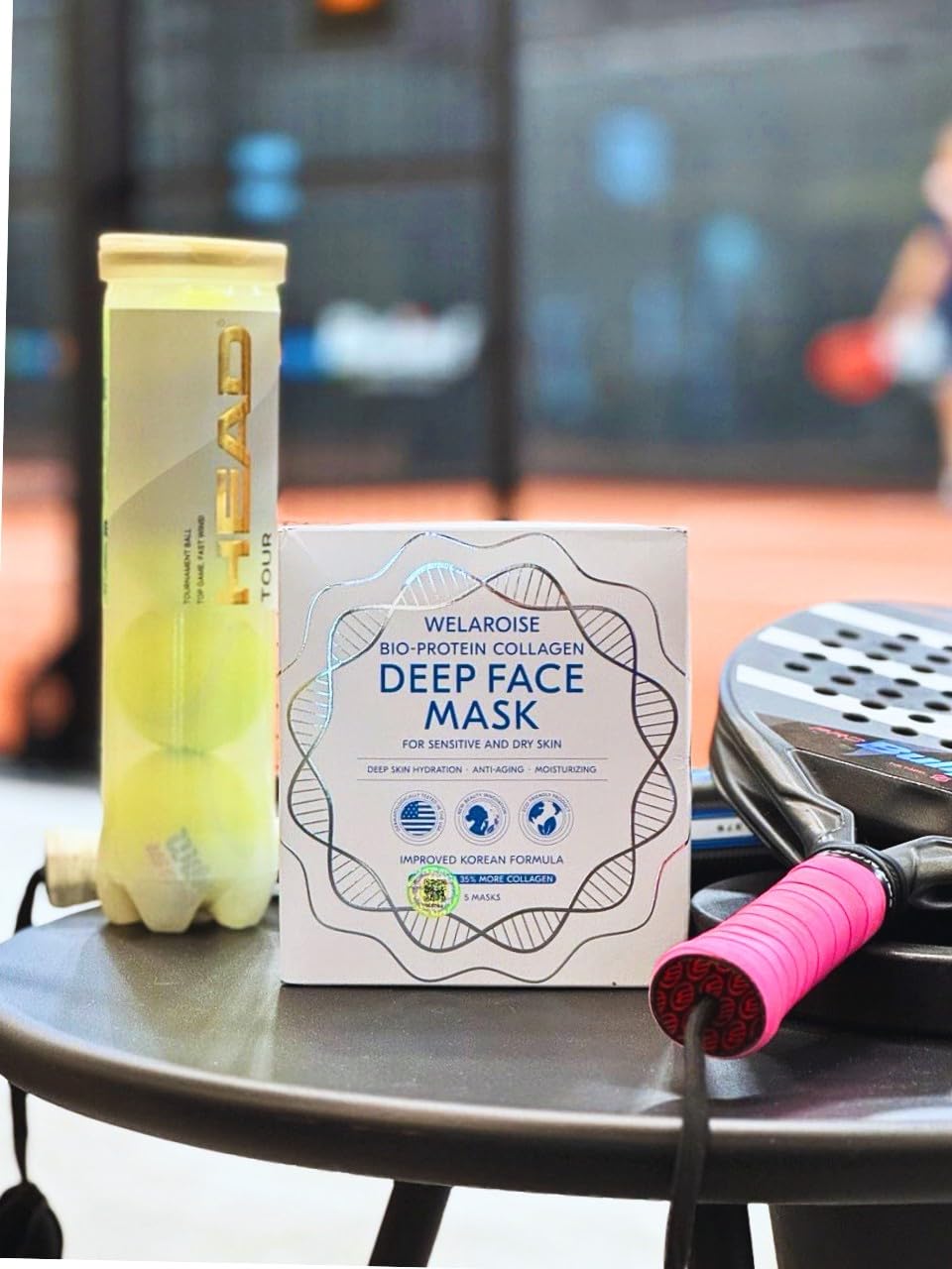 Welaroise Bio Protein Collagen Hydrogel Deep Face Mask +35% More Collagen, Intense Hydration & Moisturization, Firming, Anti-Aging, Skin Renewal, Korean Skincare (Pack of 5) - Image 8