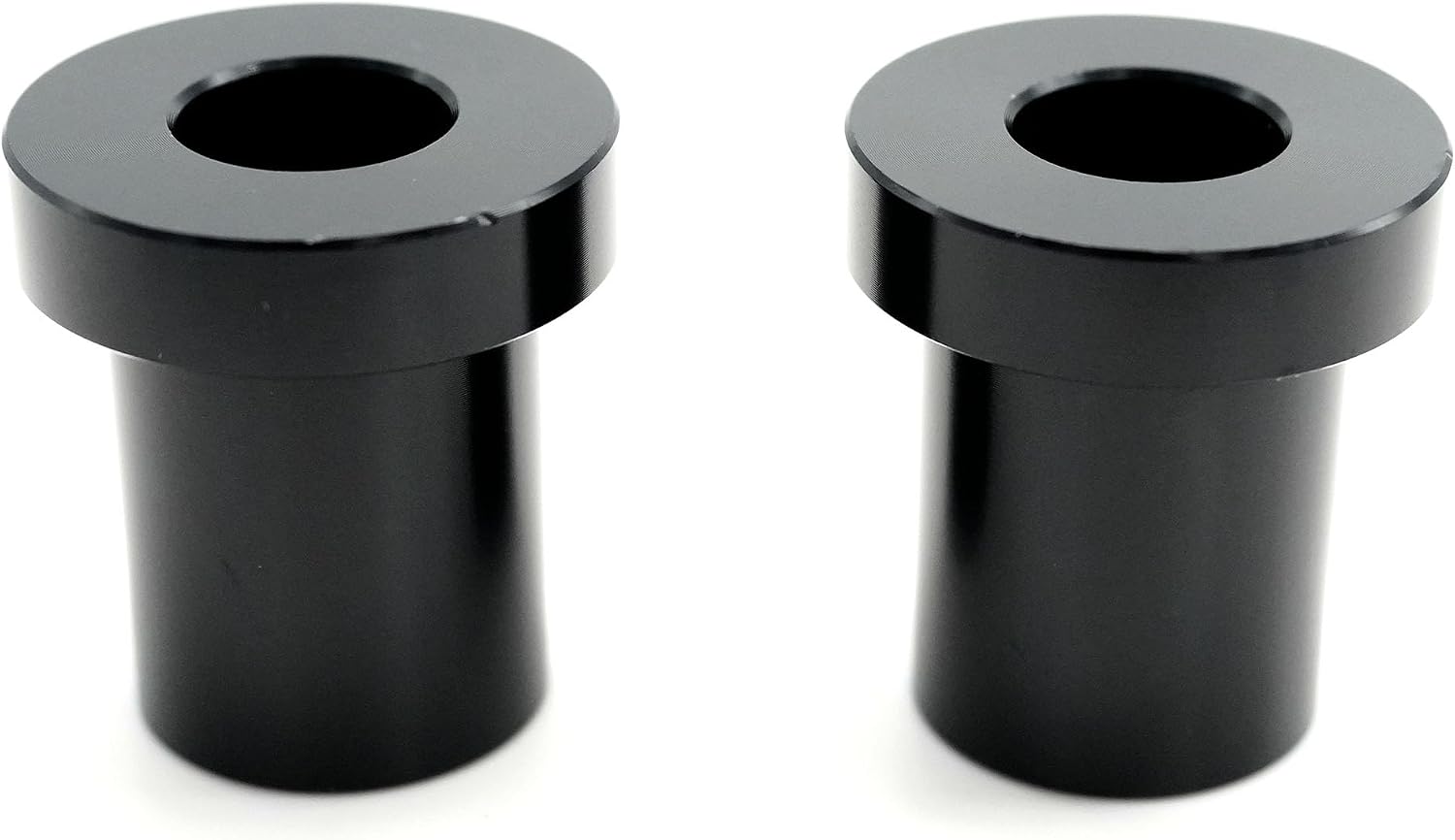 Motorcycle Handlebar Risers Bushing for Harley Softail, Touring, Road King, Electra Glide, Street Glide, Tri Glide Ultra Limited (Black)