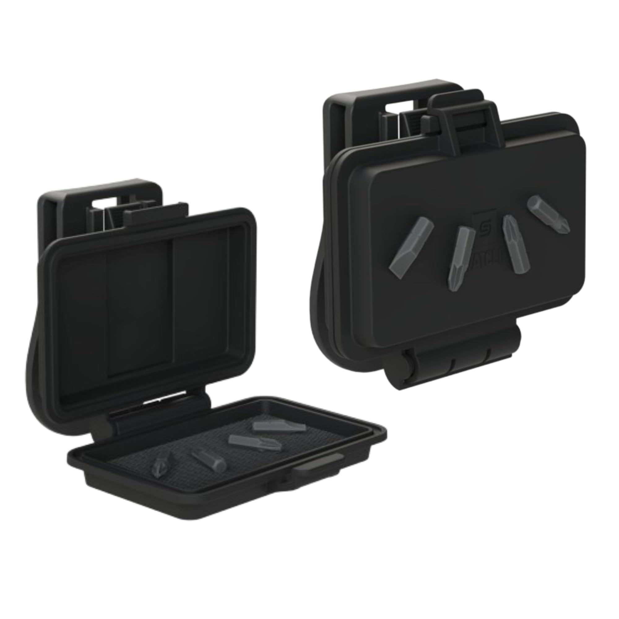 Magnetic Drill Bit Holder – Compact & Durable Tool Box for Drill bits, Screwdrivers bits & More - Secure Tool Storage Screw Accessories Organizer