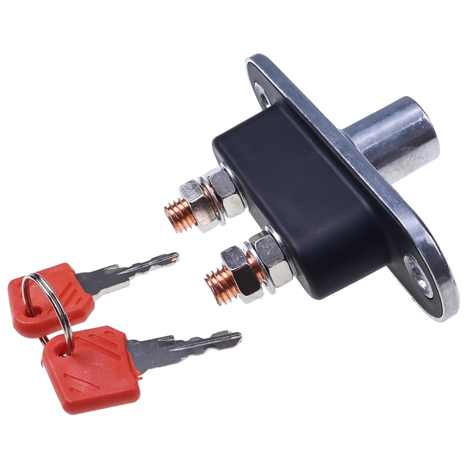 Solarhome Mini Key Keyed Surface Mount Battery Disconnect Switch Compatible with Marine Boat RV ATV Car Auto Truck Vehicle