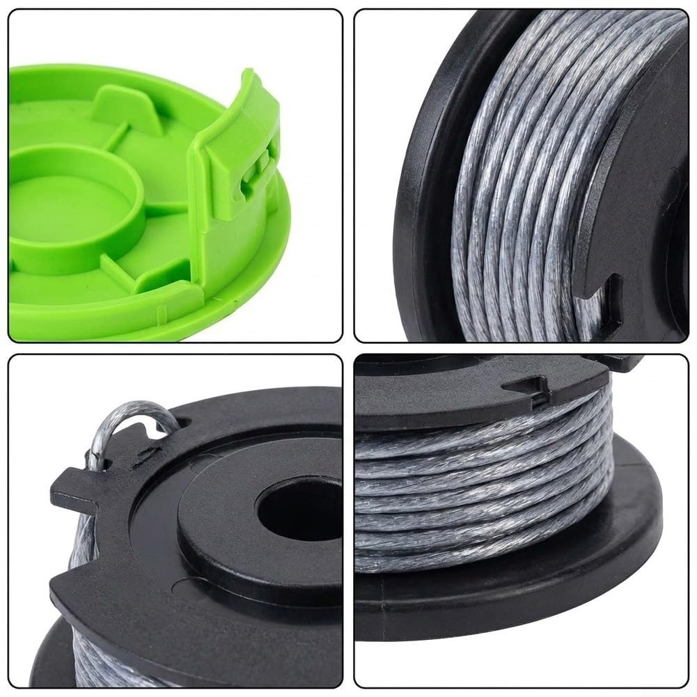 Bobinas Cortabordes 0.065 Pulgadas para Greenworks 6 Unidades