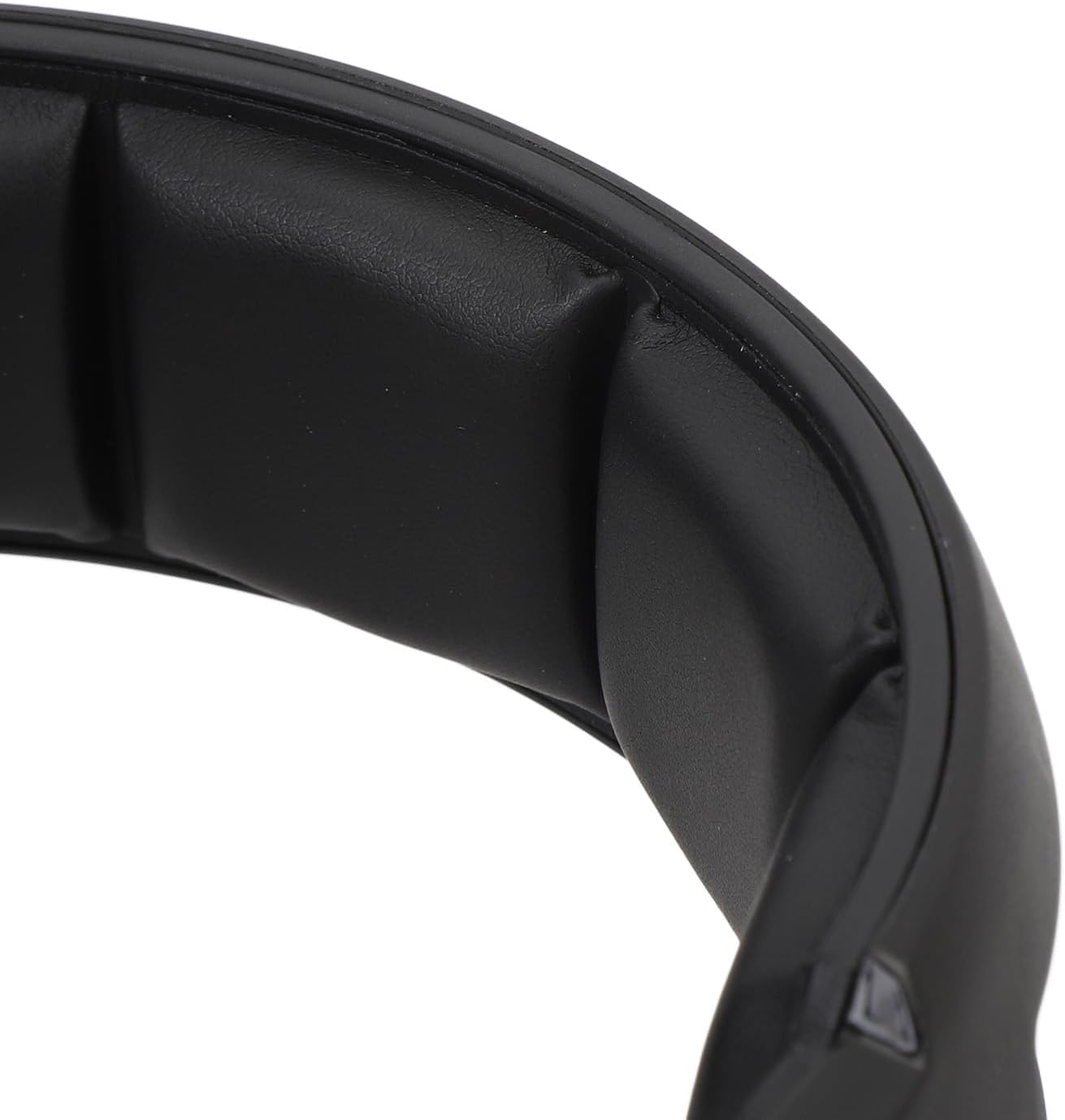 Close-up of the padded headband of the Walfront B100 headset.