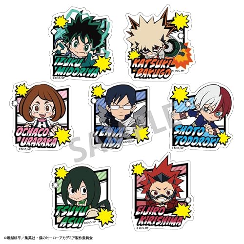 僕のヒーローアカデミア トレーディングアクリルクリップvol.1 7個入りBOX