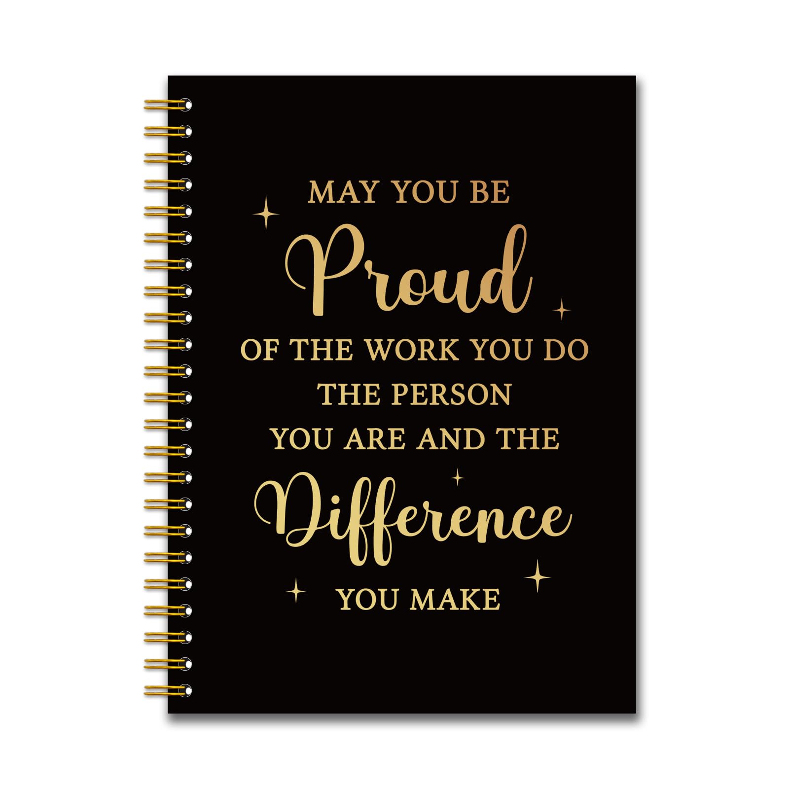 Carnet de notes pour cadeau de départ à la retraite de collègue avec message inspirant