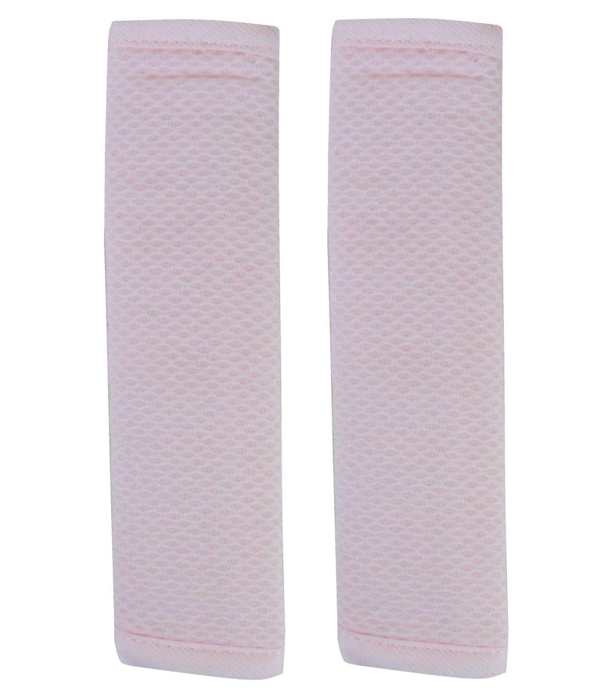Colchoneta o funda compatible con Bugaboo Camaleon, Buffalo, Fox + Protector de arneses. (Rejilla 3D, Noa rosa/camel)