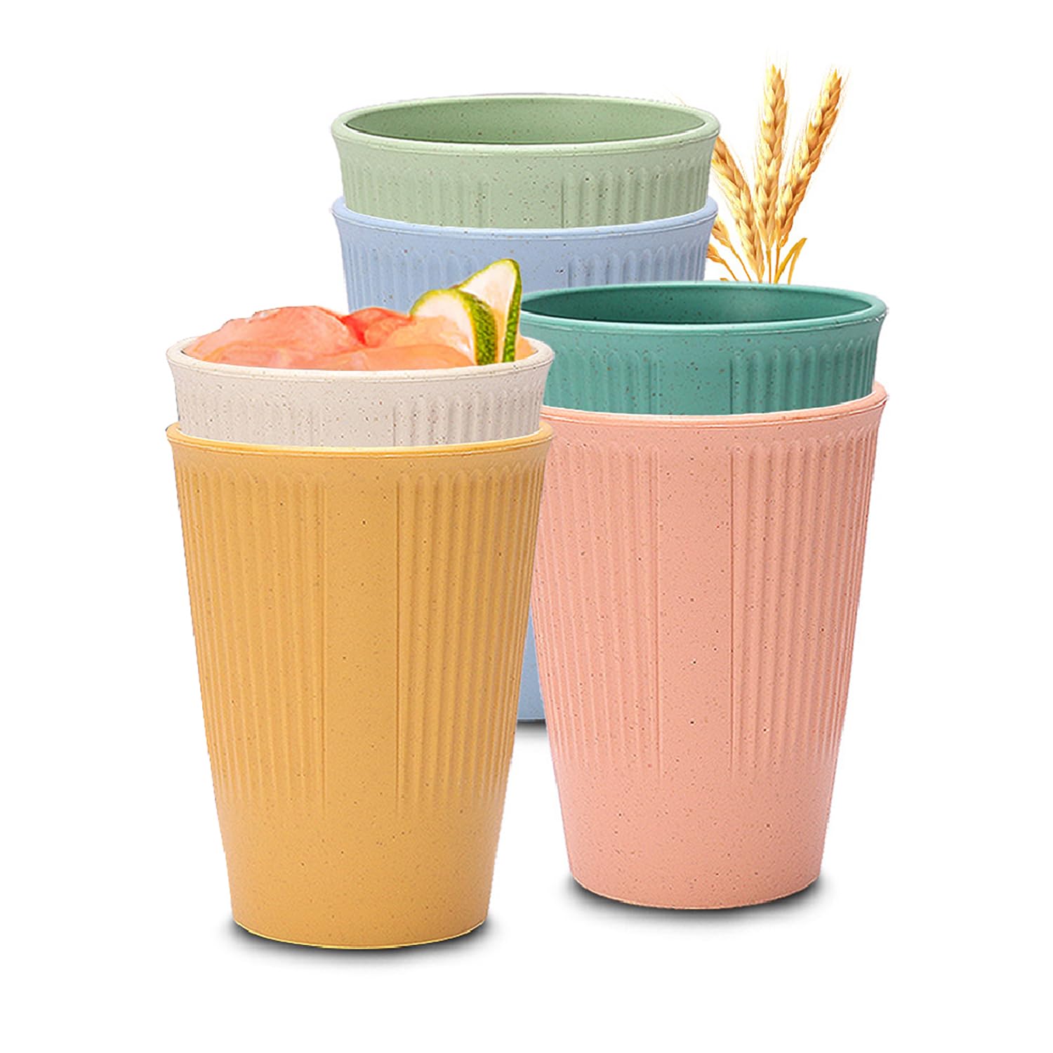 Amazon | SHIGATSU カラープラスチックコップ 割れないコップ