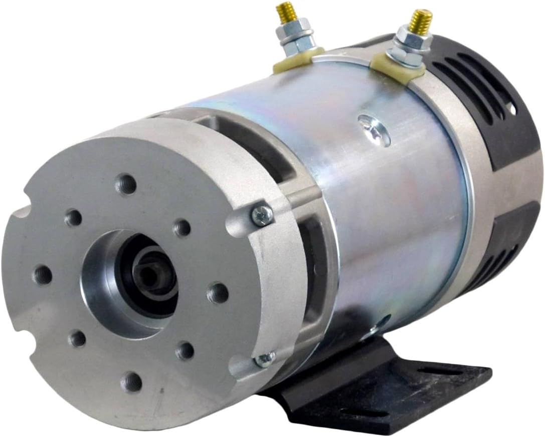 RAREELECTRICAL Hydraulic Pump Motor Compatible With Haldex Barnes Savery 220-1054 8106-1184 Skyjack Sjiii 3015 3219 3220 3226 4620 4626 4632 Scissor Lift 24V 3Kw 4Hp Cw Letrika Im0284 Mm288 Amk4635