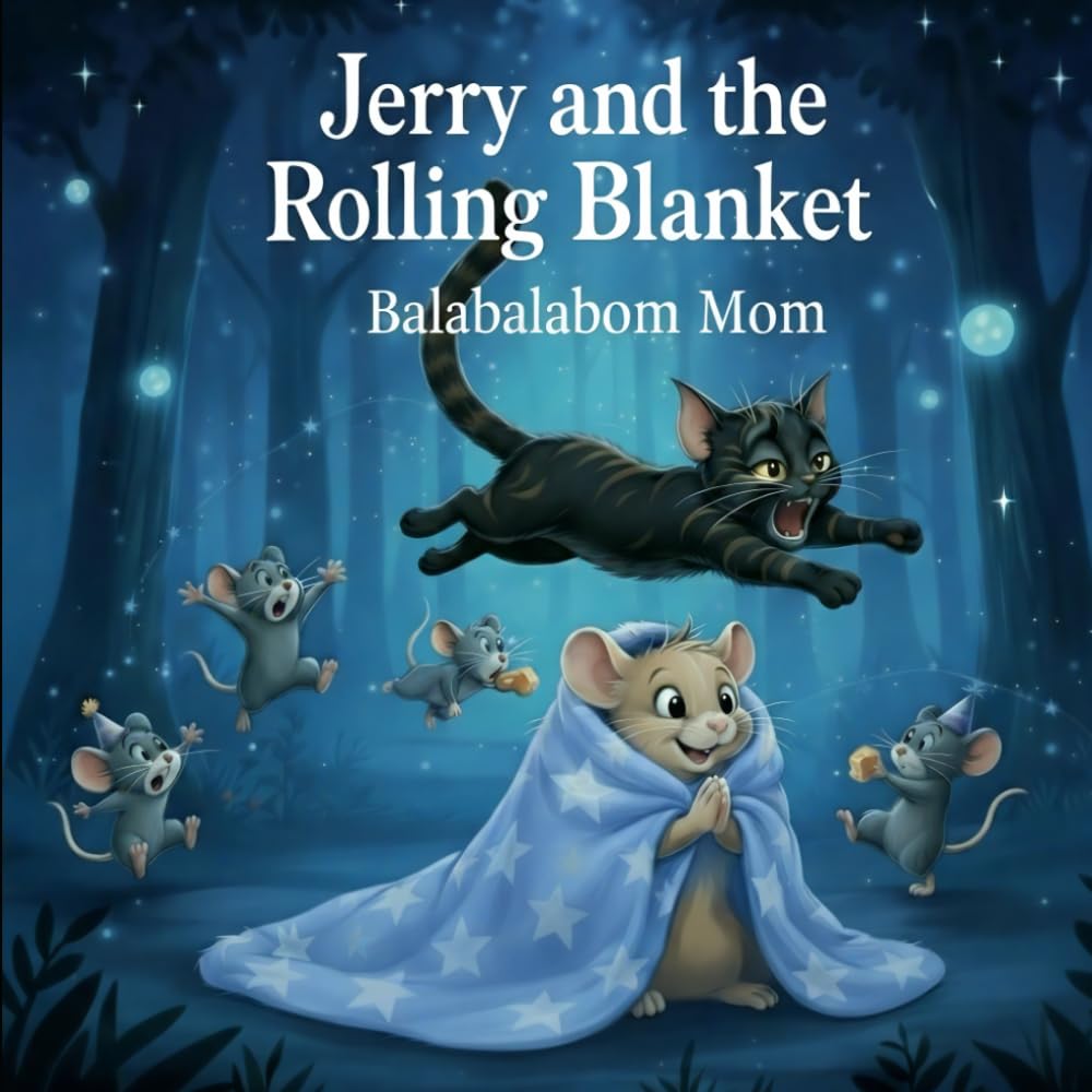 Jerry and the Rolling Blanket: Body Part Learning (Balabalabom Chinese English Bilingual Storytime)