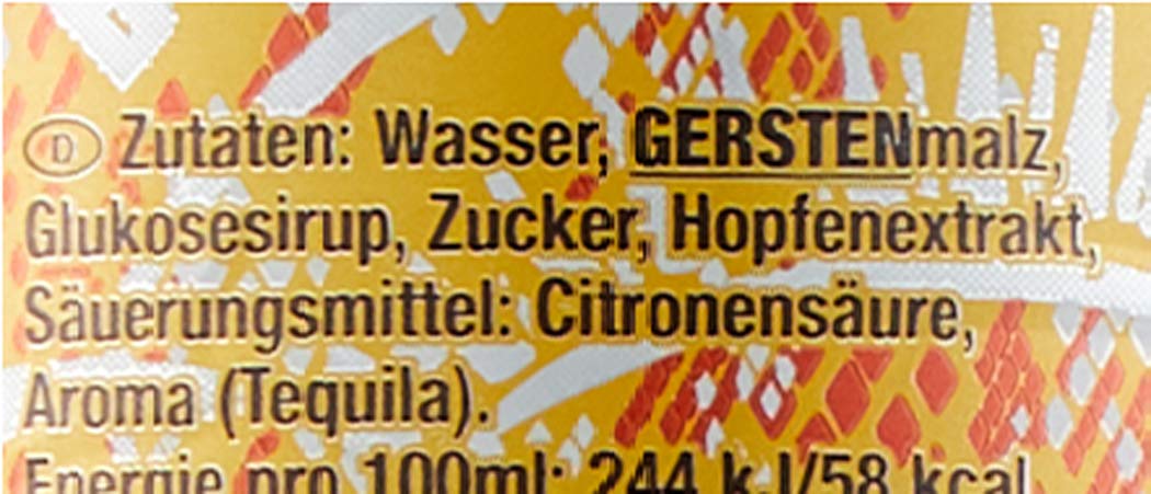 Desperados Tequila Bier Dose EINWEG 24 x 0.5 l Sortenreines Dosen-Set