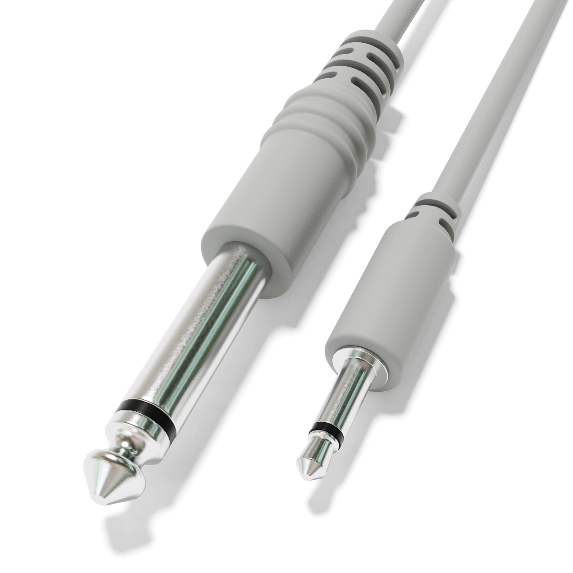 Mono Patchkabel - TS 3,5mm 1/8" zu 6,35mm 1/4" [13-Pack | 200 cm - 78,74"]