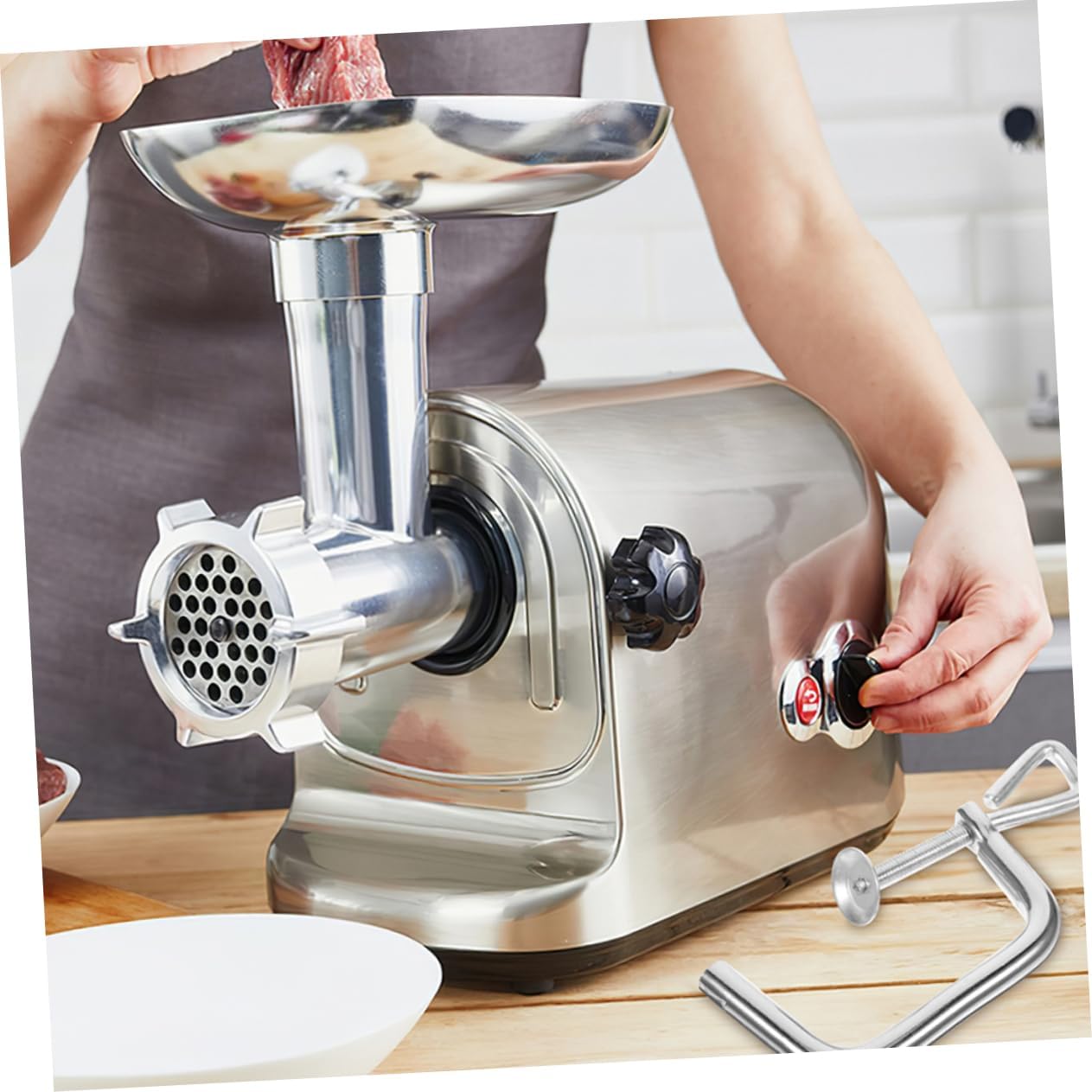 8pcs Pasta Maker Fixing Clip Manual Pasta Making Machine Clamp Accessory for Secure Operation and Optimal Performance