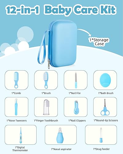 Miniatura 2 de Kit de cuidado y salud para bebés, kit de cuidado de guardería Lictin para recién nacidos, juego de cuidado de la salud de seguridad para recién