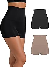 Risalti Pancera Contenitiva Donna Short 2 Pz – Guaina Contenitiva Donna Senza Cuciture ed Etichette, Pantaloncino Contenitivo Ventre Piatto, Intimo Modellante in Microfibra – Made in Italy