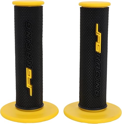 Miniatura 7 de JFG RACING Empuñaduras de manillar de motocross + almohadilla de 7.87 pulgadas de barra transversal de motocicleta Kit de empuñaduras redondas