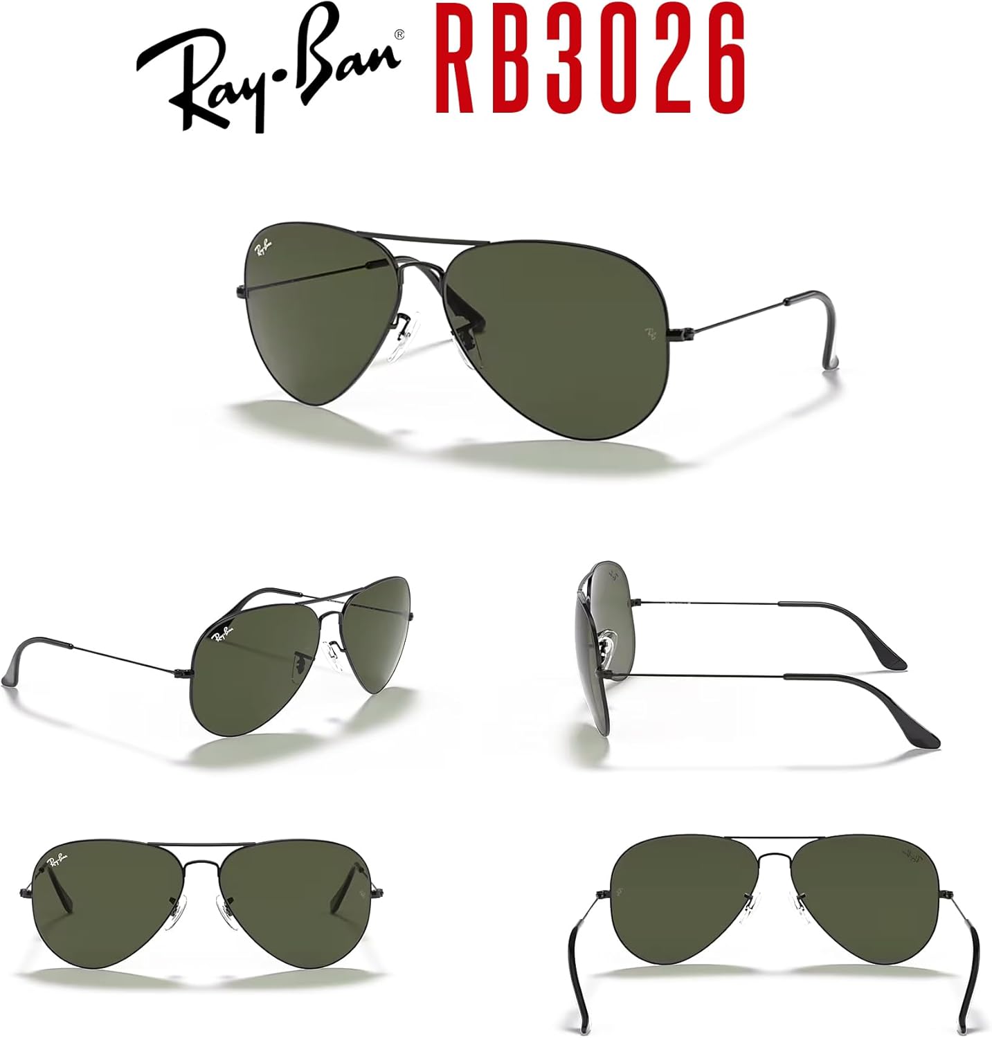 Ray-Ban RB3026 Aviator Sunglasses Bundle with iWear Bangladesh Ubuy