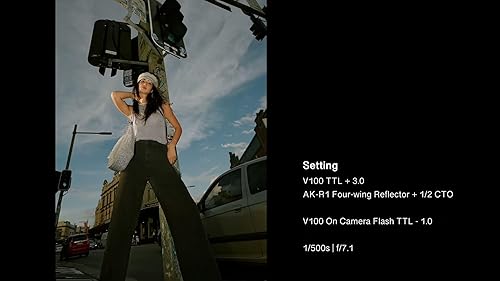 Miniatura 8 de GODOX V100 S GODOX Flash para Sony – Obturador Global, Control de Pantalla Táctil, Flash TTL de Cámara de 100W GODOXV1 para Sony Actualizado, 70