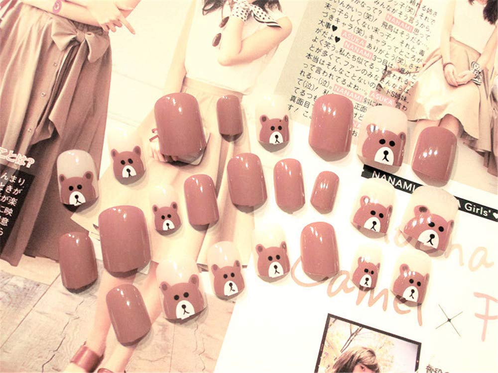 Uñas Postizas Nail Art Nail Sticker Uñas Postizas Con Acabado De Uñas Parche Lindo Decoración De Uñas