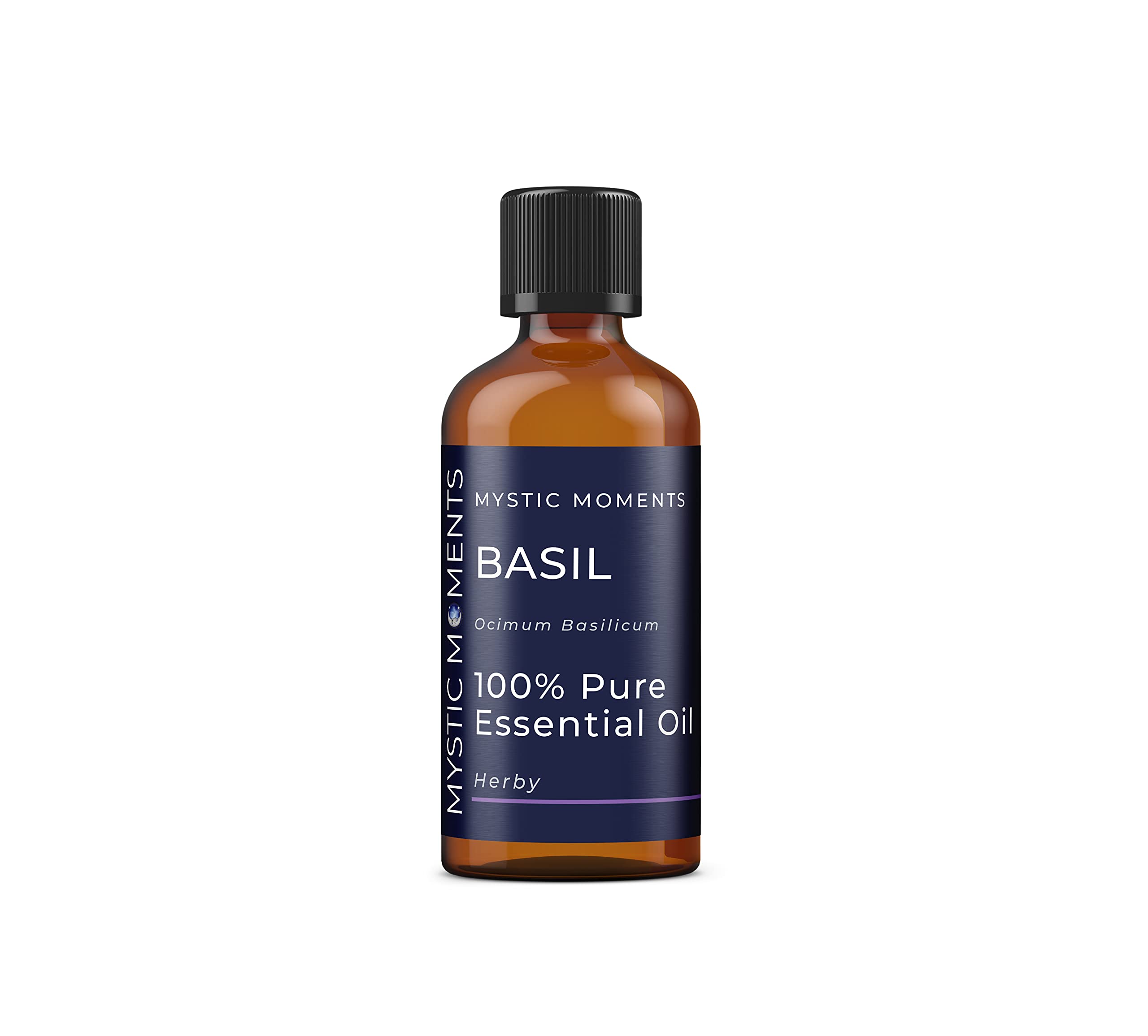 Mystic Moments Olio Essenziale Di Basilico 10ml, Puro E Naturale, Per Aromaterapia E Diffusori, Vegano