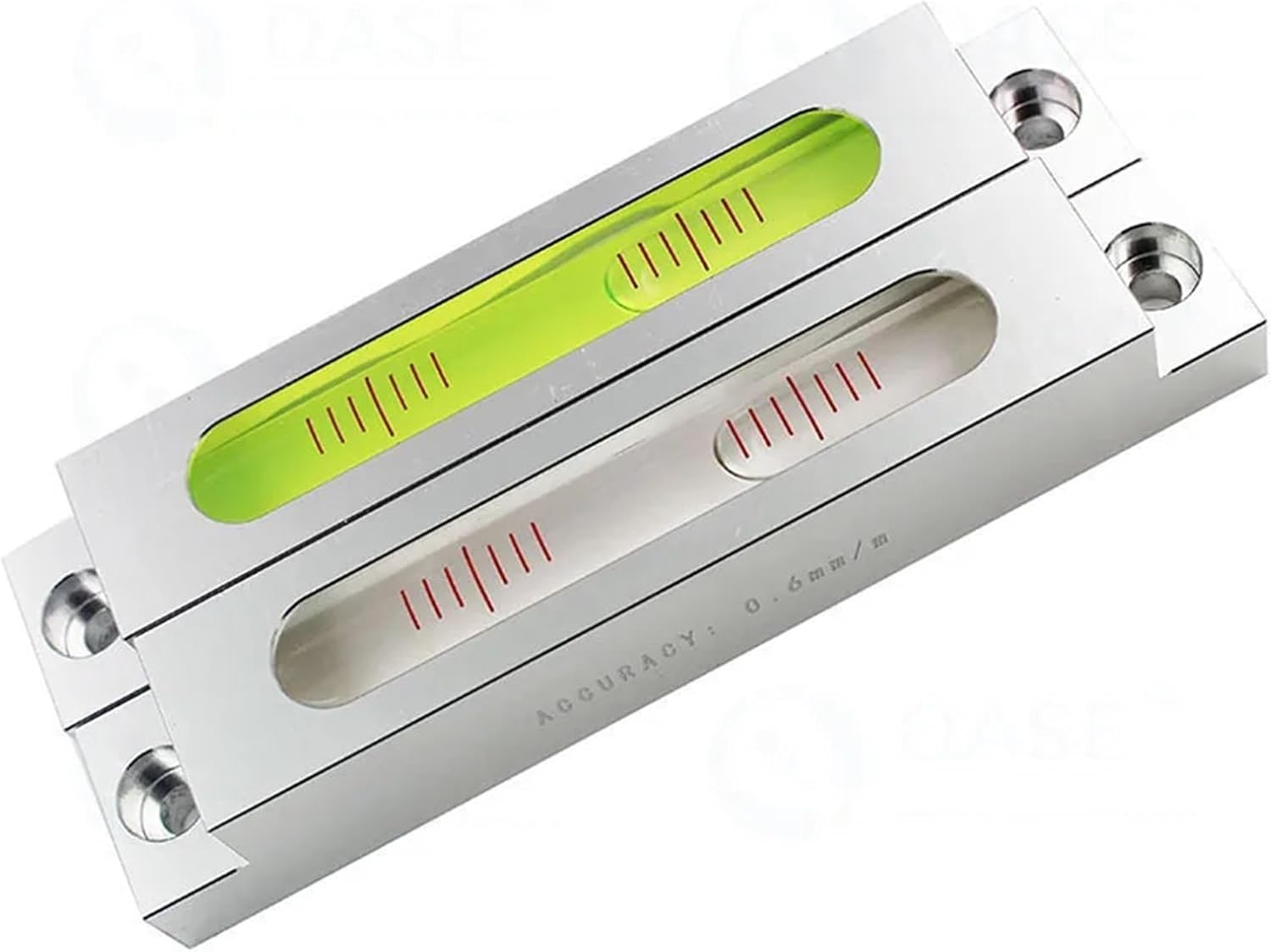 1pc 105mm Long Bar-shaped Spirit Level Bubble for Entertainment Facilities Pool Tables Leveling Floor(WHITE)