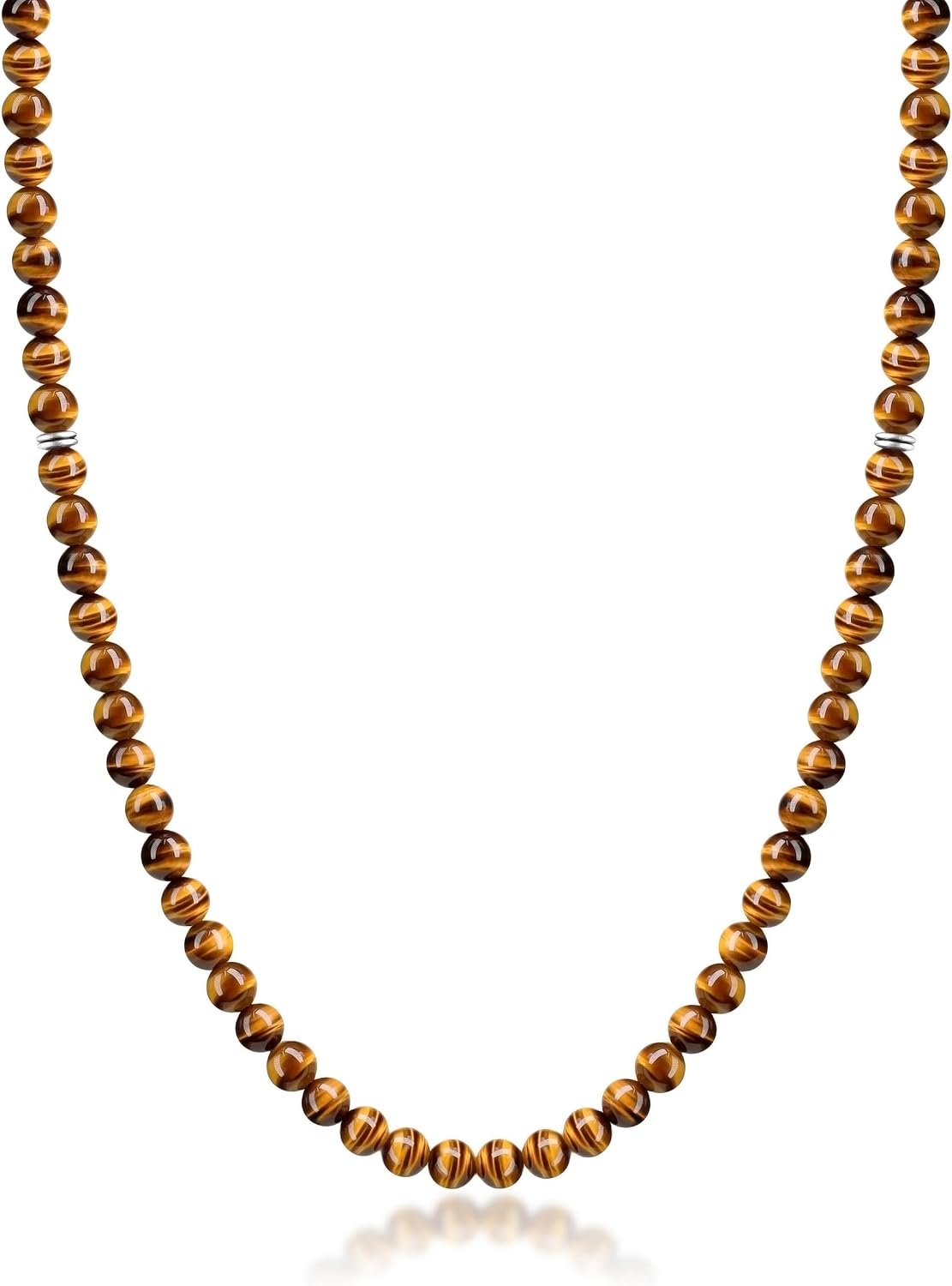 Gemstone Beaded Necklace for Men, Must-have Men's Accessories, Jewelry Gifts for Men