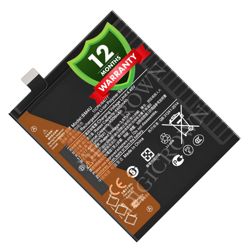 Image of Original BM4U Battery Compatible for Xiaomi Redmi K30 Ultra (M2006J10C) - (4500mAh) - 1 Year Warranty DF7