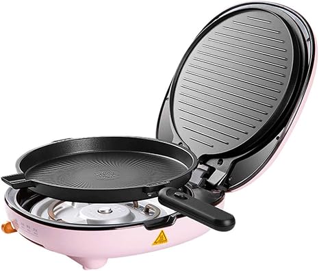 Amazon.com: Sartén eléctrica multifuncional para hornear con calefacción de doble  cara, bandeja de horno profunda y revestimiento antiadherente, extraíble y  fácil de limpiar, 1700 W : Hogar y Cocina