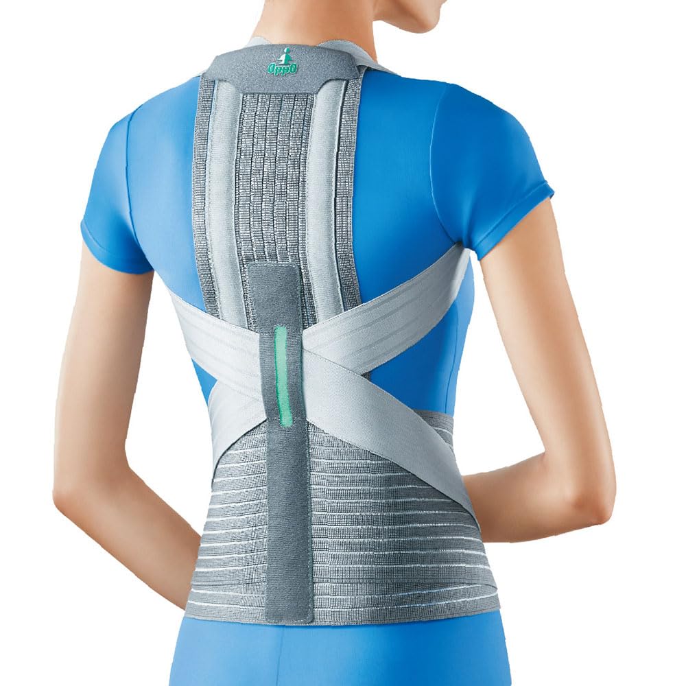– Elite Posture Support Brace for Poor Posture, Shoulder Muscle Weakness, Osteoarthritis, Kyphotic Spine Curvature, Relieves Back, Neck & Shoulder Pain, adjustable for Fit & Support (Medium)