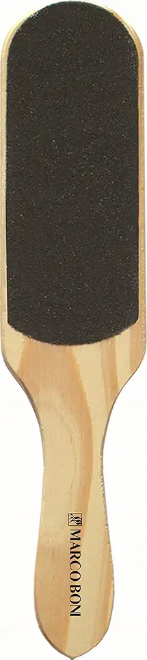 Lixa Grande de Madeira Para Pés, Duas Faces, 6002, Marco Boni, Madeira, 1 Unidade