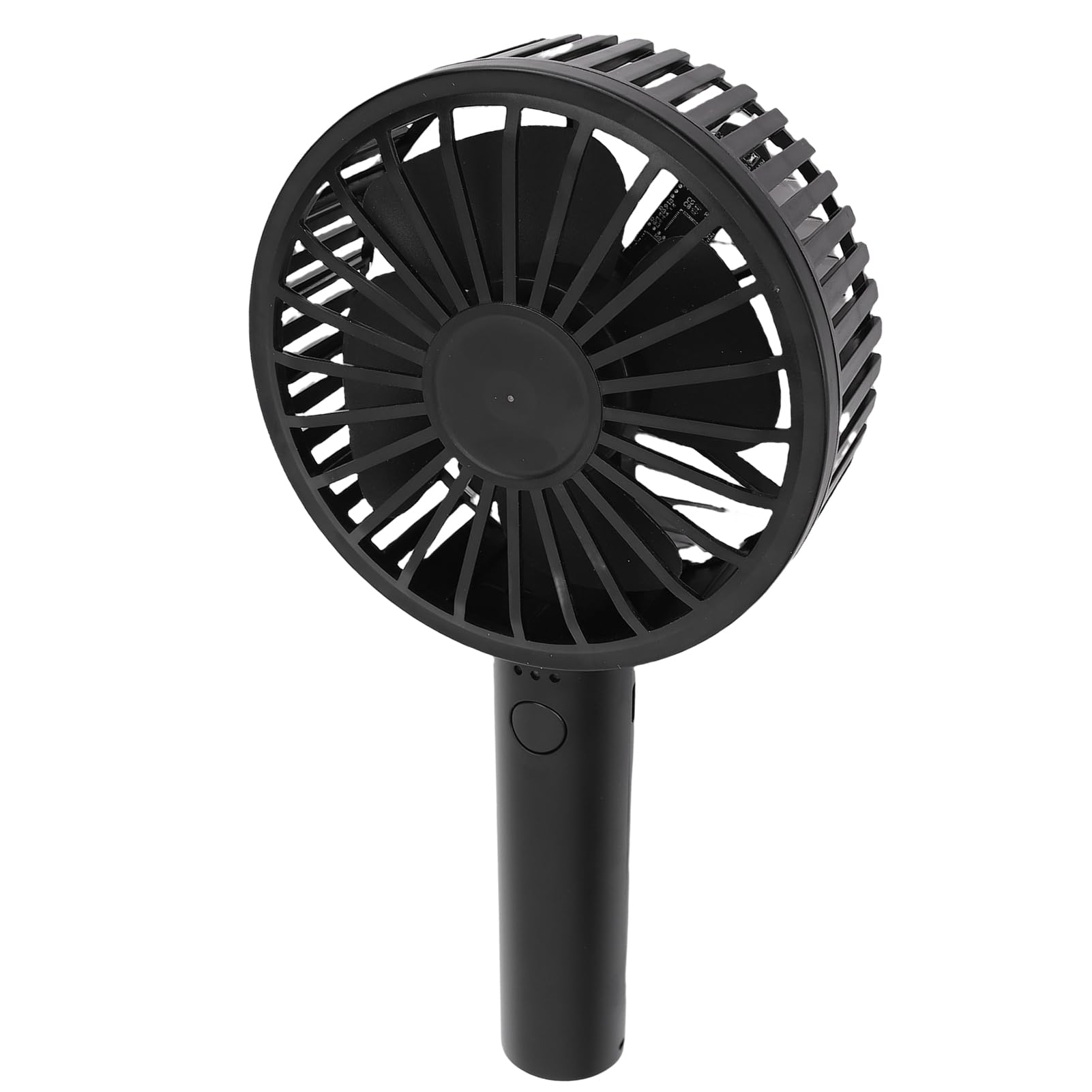 Jectse Tragbarer -Ventilator, Handventilator, Hochauflösendes Display, Fortschrittliche LED-Technologie, für Partys Im Freien, für Reisen, Sommerkonzerte, Make-up, Sommer.