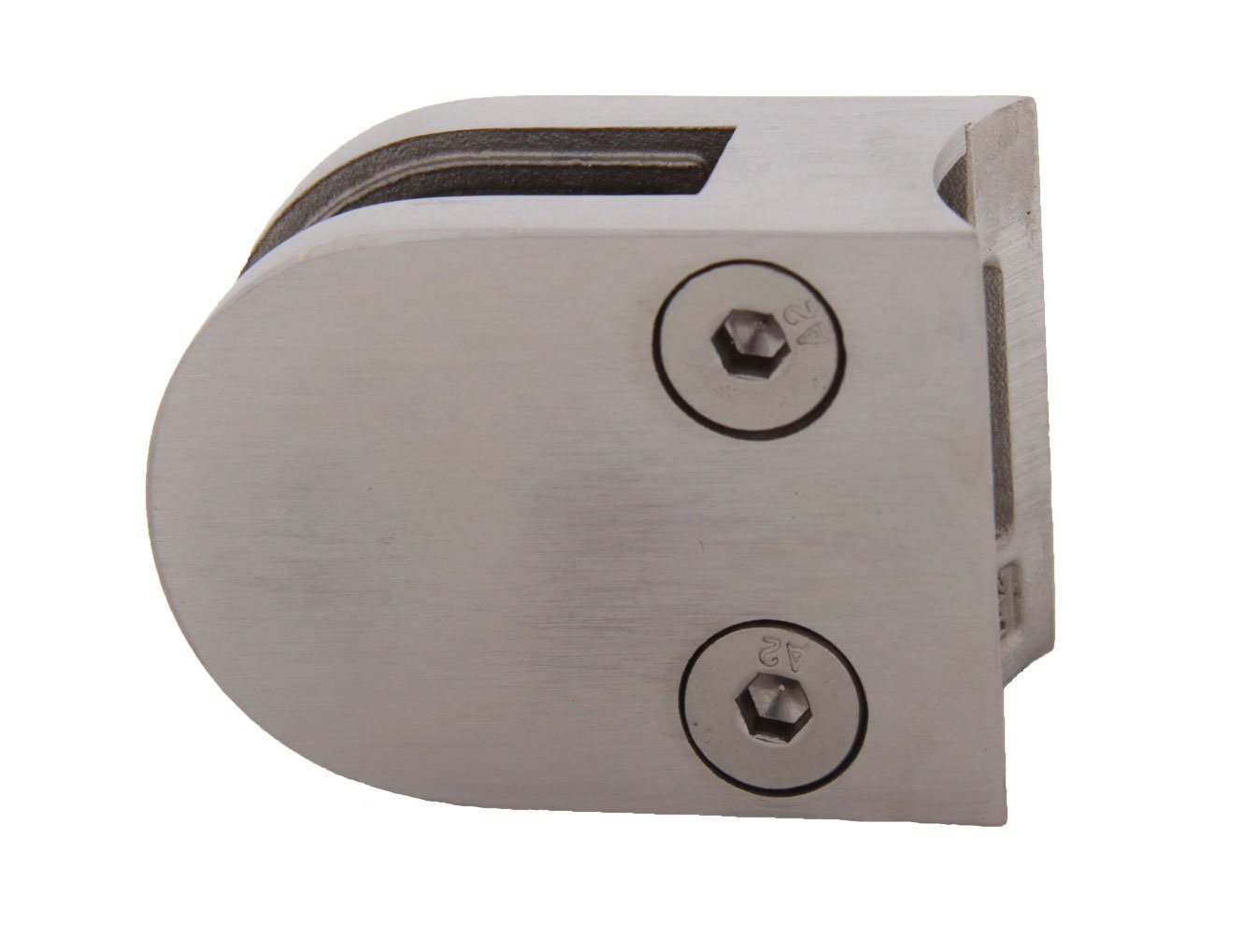 Supporto Per Vetro Tubo Rotondo 42,4 Mm II 45 X 45 Mm II 8 Mm Zincato - Foto 8