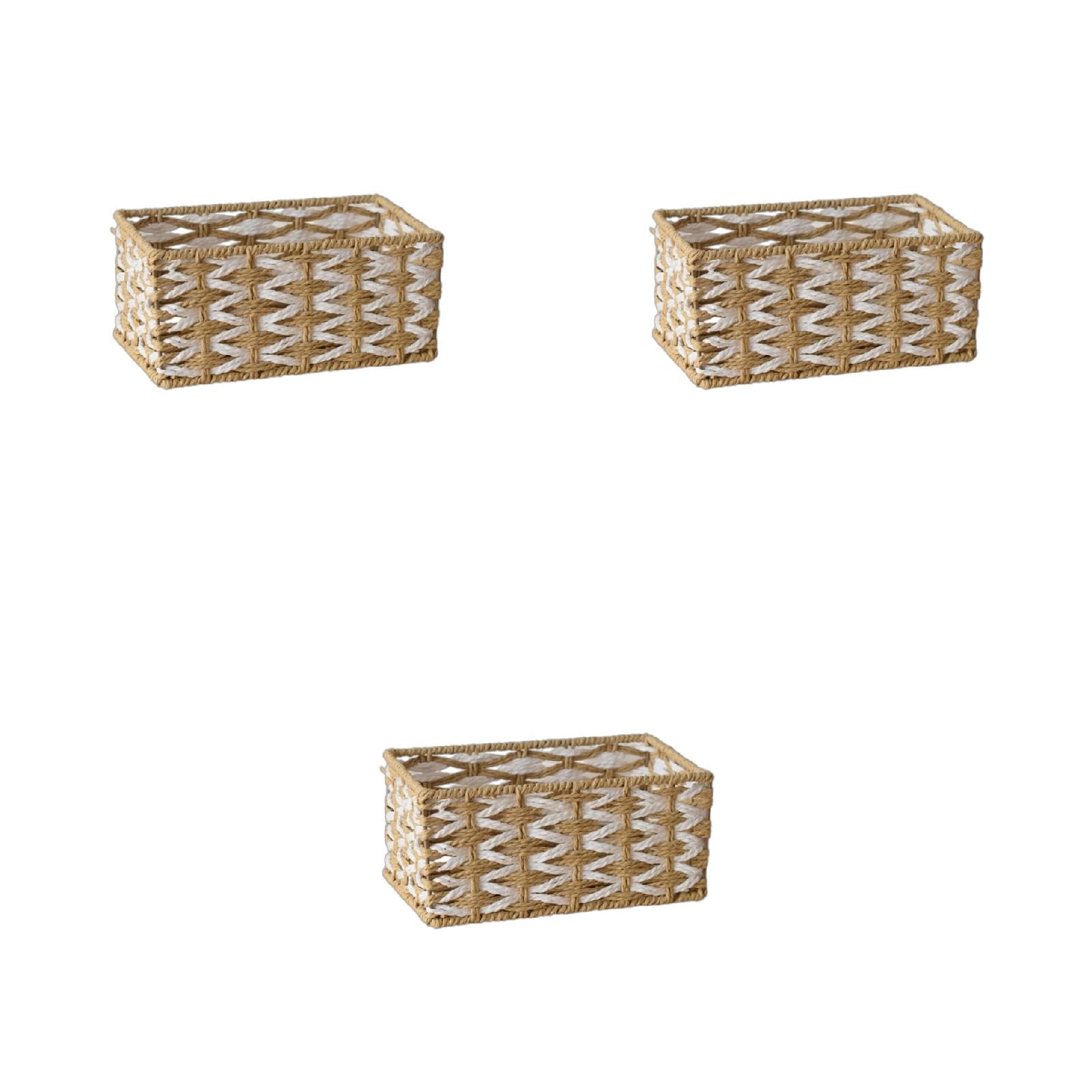 Panier de rangement déco pour sublimer la table d'entrée et la chambre