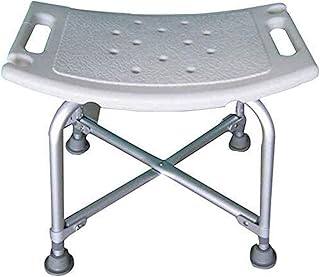 Shower Stool Shower Chairs, Shower Chairs for Seniors, Portable Bathroom Seat, High Performance Bathroom / Shower Stool Seat Height Adjustable Shower Seat Bench for Sitting in the Bath with Non-Slip Leg Pad