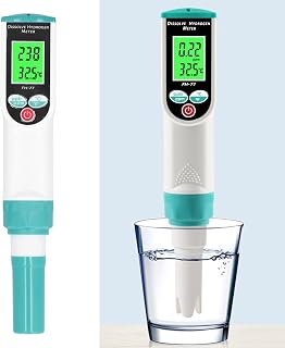 Ph Meter Digital Ph Pen High Accuracy Electrode LCD High Definition Display Water Quality Tester for Home Use Water Quility Testing Tool