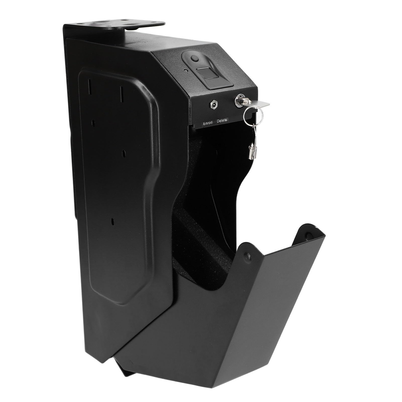 Biometrische Fingerabdruck-Safe, Tragbarer Halbleiter-Sicherheitskoffer für Autoreisen, Desktop, Militärische Nutzung