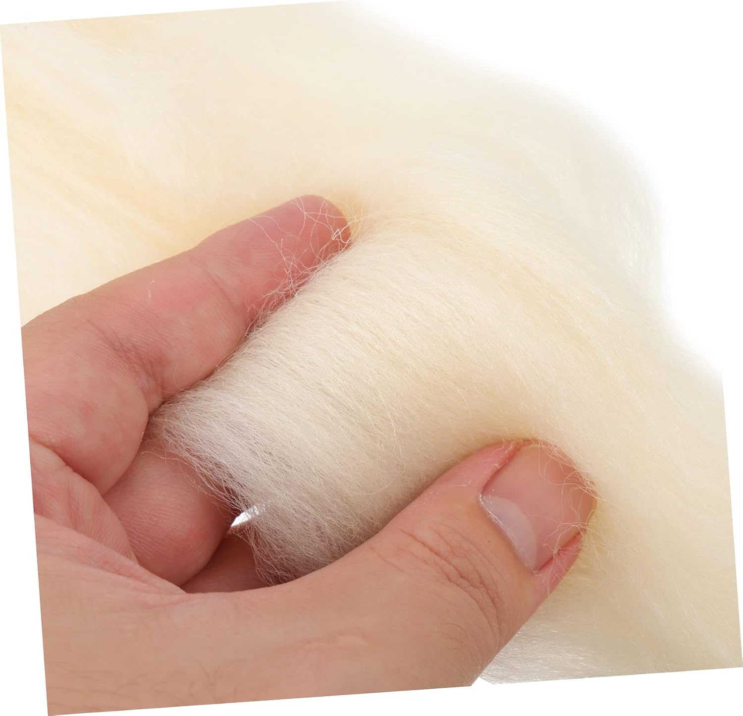 Felting Wool of Wool Roving Yarn for Felting Crafts DIY Portable Kit Needle Kit Felt