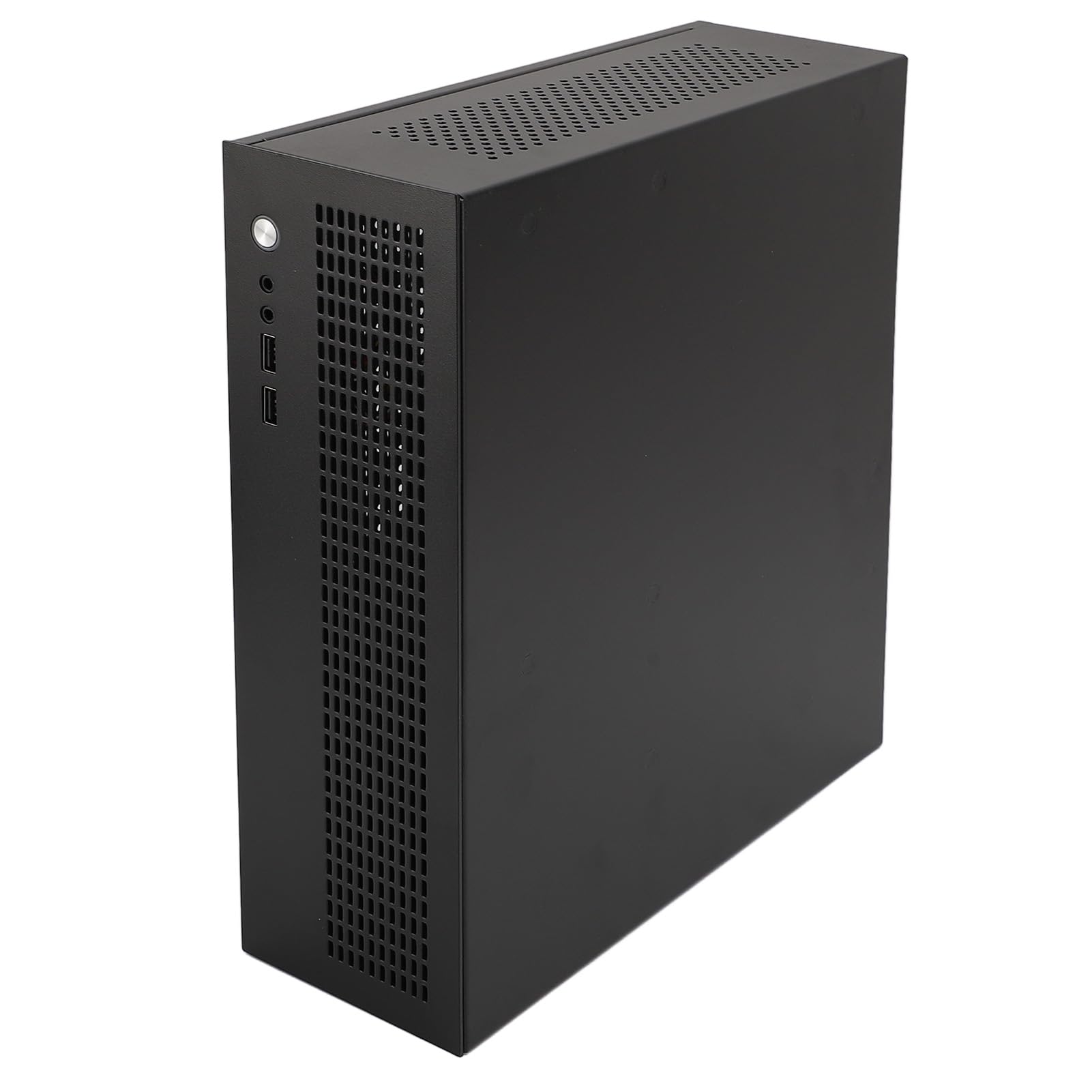 Annadue Obudowa MATX ITX Mini PC z Interfejsem USB2.0, Podwójnymi